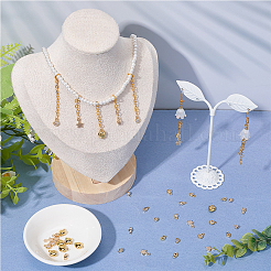 48 Stück 6 Stile Messing Charms&nbsp;KK-SC0007-29