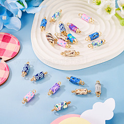 20 Stück Polymer Clay Säulenglieder Verbinder Charms&nbsp;CLAY-TADJ0001-02