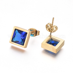 Orecchini zirconia cubica&nbsp;EJEW-G267-M