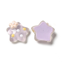 Durchscheinende Harz-Cabochons&nbsp;LS-RESI-E034-01C