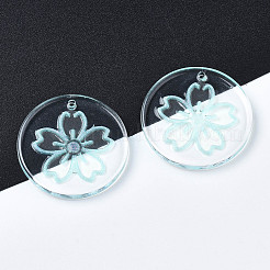 Transparente Harzanhänger&nbsp;RESI-N030-004B