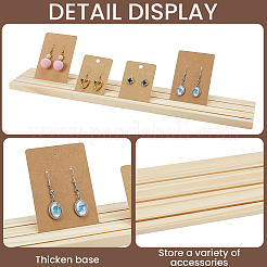 3-fach geschlitzte Holz-Displayständer&nbsp;ODIS-SP0002-25
