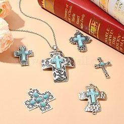 DIY Kreuz Schmuckherstellungsset&nbsp;DIY-CJ0002-38