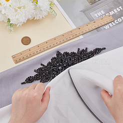1 x Blumen-Applikationen aus Glaskristall und Strass.&nbsp;DIY-FG0008-66
