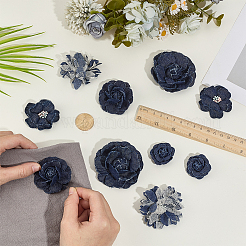 10 Stück 5 Stile Polyester Ornament Zubehör&nbsp;DIY-CY0003-20A
