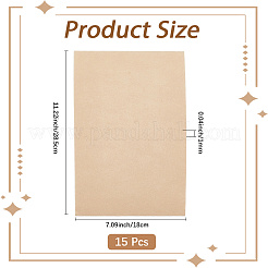 15 pièce de tissu non tissé en feutre&nbsp;DIY-SP0003-93B