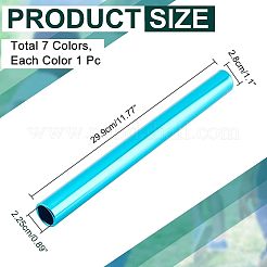 7 pz. 7 colori di bastoni per relè in lega di alluminio&nbsp;AJEW-NB0003-68