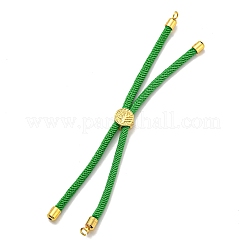 Braccialetti con corde di nylon adatti per ciondoli per connettori&nbsp;AJEW-P116-01G-17