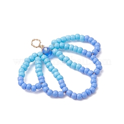 3 pendentif en forme de coquillage avec perles de verre&nbsp;PALLOY-MZ01174