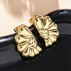 Pendientes de acero inoxidable 304 para mujer&nbsp;EJEW-A125-76G