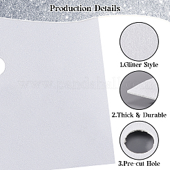 Quadratische Eva Glitzer Graduierungskappe Topper Aufkleber&nbsp;DIY-WH20053-05B