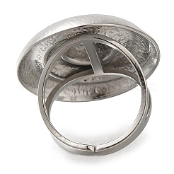 Bague en acier inoxydable 304 pour femme&nbsp;RJEW-I106-03P