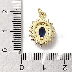 Ottone micro spianare pendenti zirconi&nbsp;KK-E092-29G-03