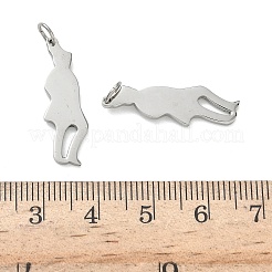 Ciondoli in acciaio inox 304&nbsp;LS-STAS-P423-03P