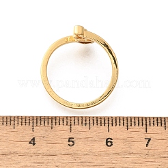 Bagues de manchette en laiton pour femmes&nbsp;RJEW-U044-E