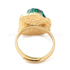 Fingerring aus Messing mit Rack-Beschichtung&nbsp;KK-C033-03G