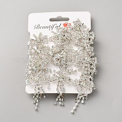 Chaînes de tasse en cristal de losange en strass&nbsp;DIY-WH20032-48P-02