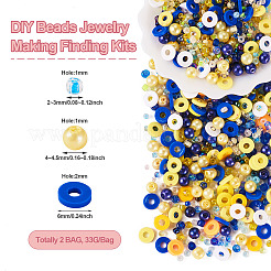 Kits de búsqueda de joyería de cuentas de diy&nbsp;DIY-TAC0009-10E