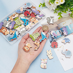 Kit fai da te per realizzare orecchini a forma di animale&nbsp;DIY-AR0003-34