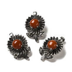 Pendentifs en pierres précieuses mixtes naturels et synthétiques&nbsp;G-A095-03AS