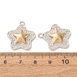 Colgantes de aleación de Diamante de imitación&nbsp;RB-CBAA987-04B