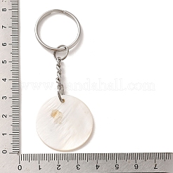 201 Schlüsselanhänger aus Edelstahl&nbsp;KEYC-P019-04P