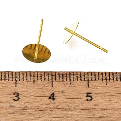 Boucles d'oreilles à tige en acier inoxydable 304&nbsp;STAS-P370-01E-G