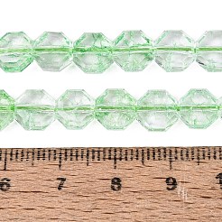 Transparentes craquements perles de verre brins&nbsp;GLAA-Q108-03A-07