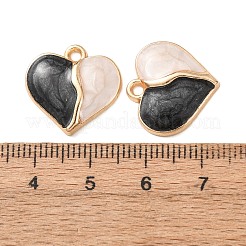 Emaille Anhänger Legierung&nbsp;FIND-K030-02B-G