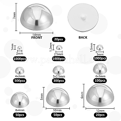 4040 Stück 10 Stile ABS-Kunststoff-Cabochons&nbsp;OACR-PH0004-56