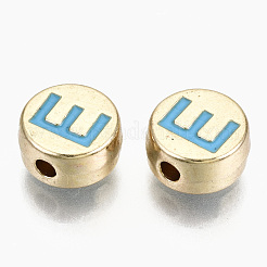 Perline smaltato in lega&nbsp;ENAM-S122-029E-A-RS