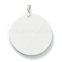Natürliche Abalone Muschel / Paua Muschel Anhänger&nbsp;SSHEL-L019-05P