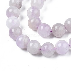 Natürliche Lavendel-Amethyst-Perlenstränge&nbsp;G-S333-8mm-009-01