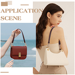 Poignées en sac en cuir imitation&nbsp;FIND-WH0367-09B