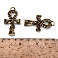 Tibetischer stil Aluminium Anhänger & Charms&nbsp;RELI-PW0001-059AB