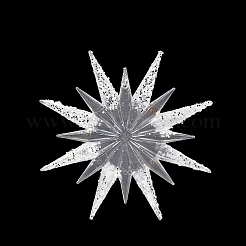 Décoration de Noël suspendue en acrylique&nbsp;HJEW-B008-01