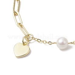 Armbänder aus natürlichen Süßwasser-Zuchtperlen&nbsp;BJEW-JB10192