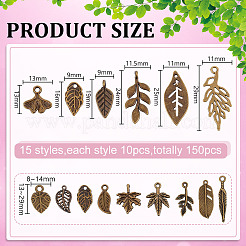 Ciondoli in lega in stile tibetano da 150 pz&nbsp;FIND-HY0004-86