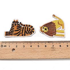 26 Stück Polyester-Aufnäher mit Tiermotiven zum Aufbügeln/Aufnähen&nbsp;PATC-A001-02