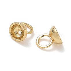 Perle pendenti in ottone con cappuccio&nbsp;KK-CBA50B0-23G