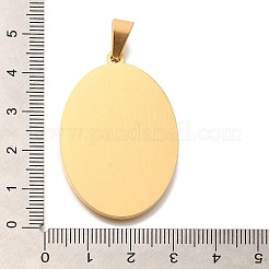 PVD-Vakuumbeschichtung 304 Edelstahlanhänger&nbsp;STAS-U035-43G-01