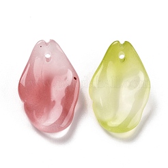 Charms in vetro galvanizzato&nbsp;EGLA-A005-02