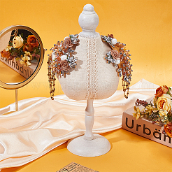 Florale Ornament-Accessoires aus Polyester&nbsp;DIY-WH0740-35A