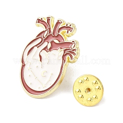 Spille smaltate a forma di cuore&nbsp;JEWB-D309-01A-G