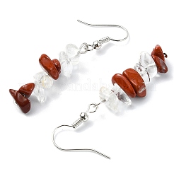Set di orecchini pendenti con pietre miste naturali e sintetiche per donna&nbsp;EJEW-JE06247