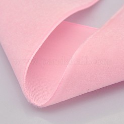Ruban de velours en polyester pour emballage de cadeaux et décoration de festival&nbsp;SRIB-M001-26mm-123