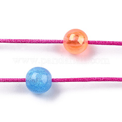 Cordino in nylon satinato a coda di topo&nbsp;NWIR-R025-1.0mm-105
