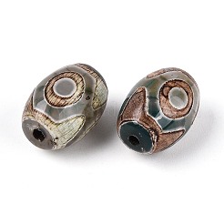 Tibetischen Stil dzi Perlen&nbsp;TDZI-N001-009