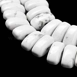 Chapelets de perles en howlite naturelle&nbsp;G-Q167-B02-01