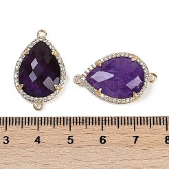 Natürliche Amethyst-Glieder in Tropfenform&nbsp;G-B126-03G-09